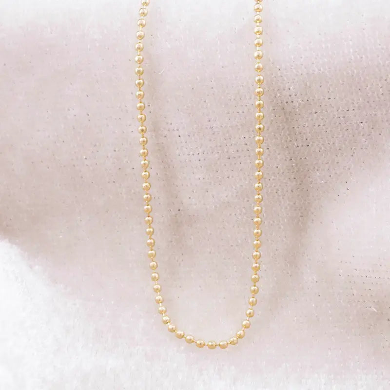 Cadena Militar Diamantada 1mm - 45cm