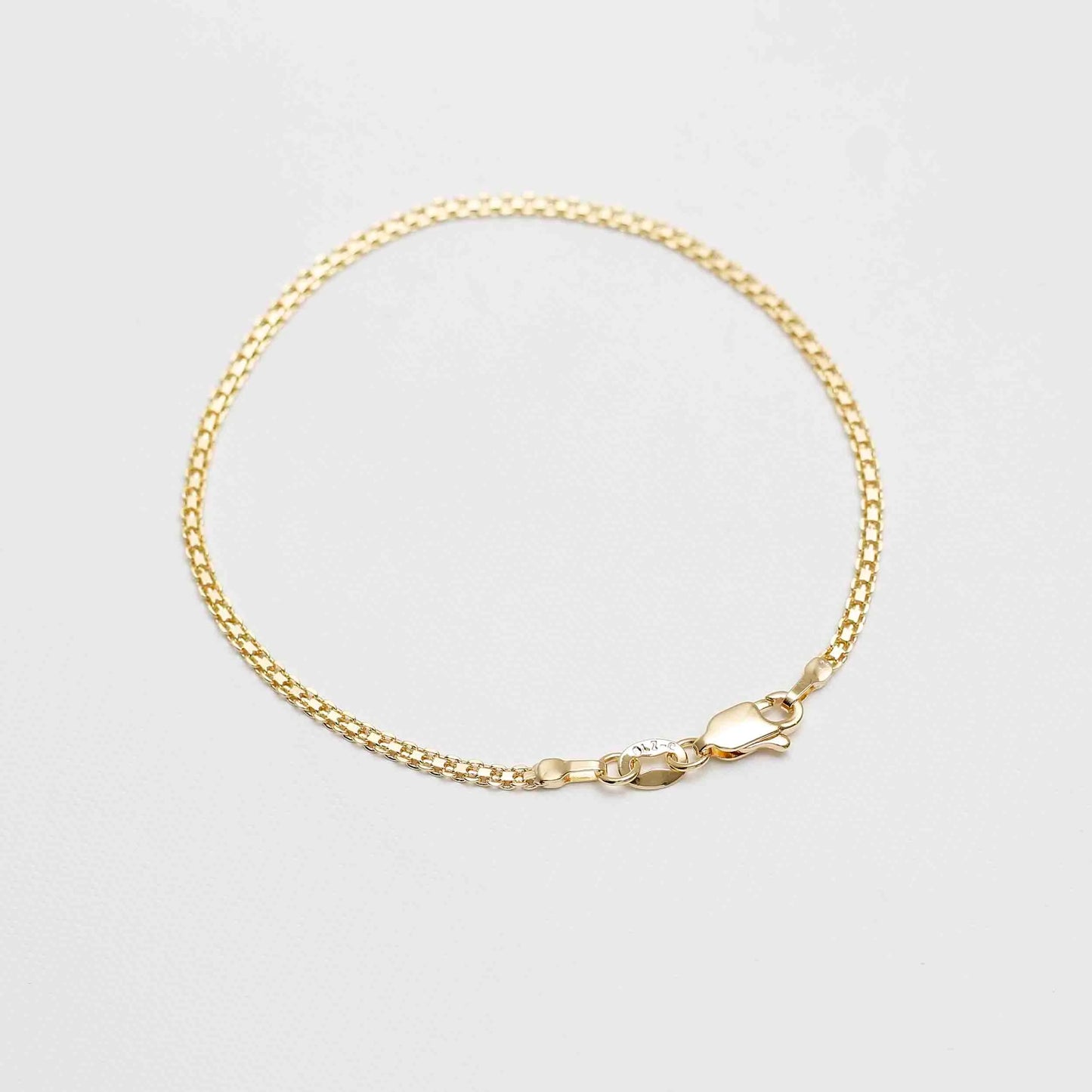 Pulsera Tejido Chino 2mm 18cms
