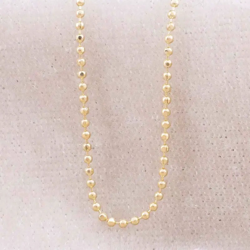 Cadena Militar Diamantada 1mm - 40cm