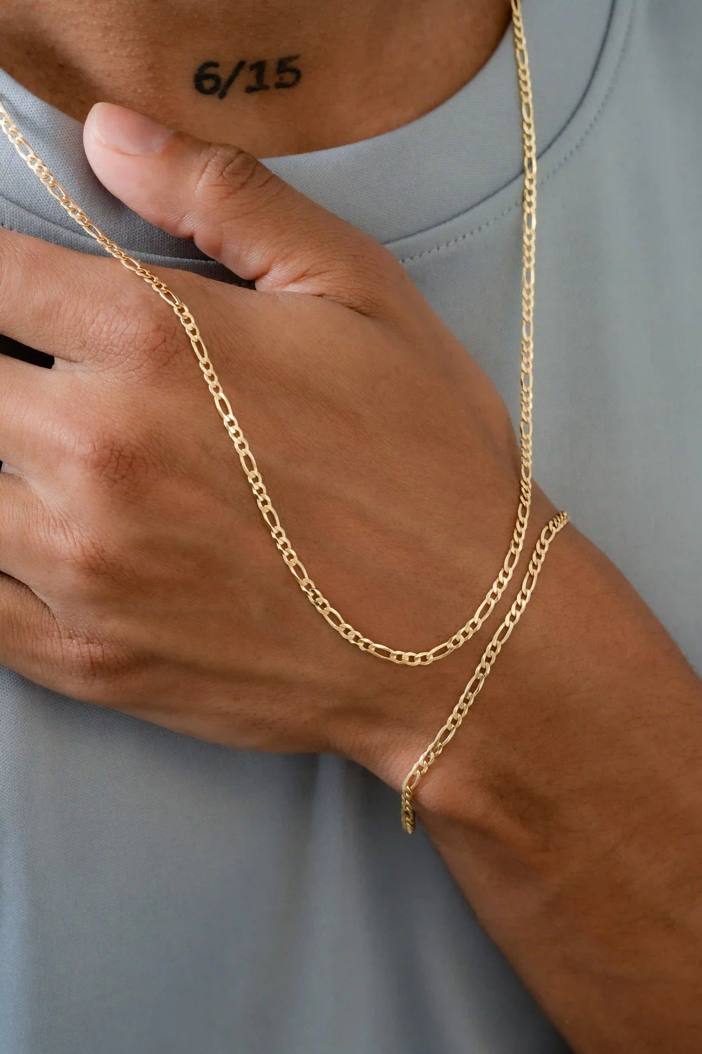 Pulsera 3*1 IT 2.9mm 19.5cms (Hombre)