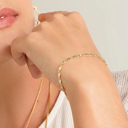 Pulsera Destellos 2.5mm 16cms + Extensor