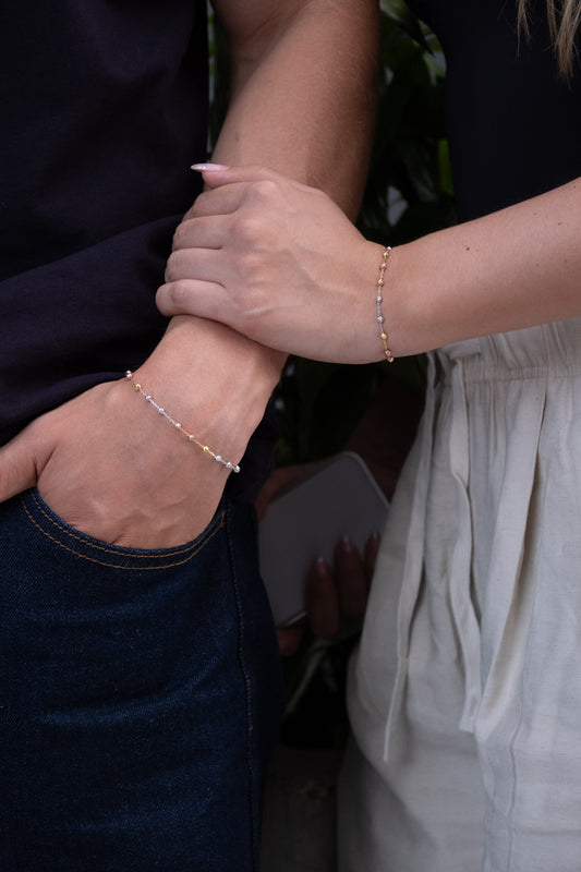 Pulsera Station Redonda 3 Colores IT - Parejas