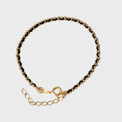 Pulsera Hilo Laminado 15cms + Extensor