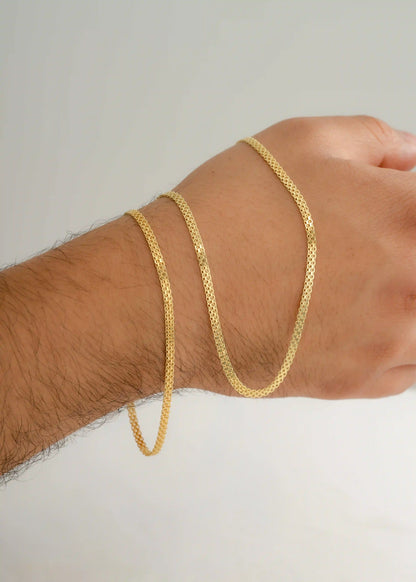 Pulsera China IT 3mm 19.5cms (Hombre)