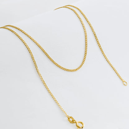 Cadena Cubanita 1.5mm 45cms