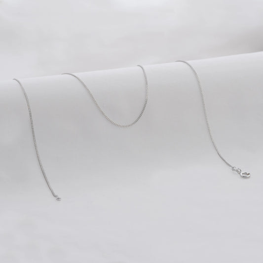 Cadena Cubana 1mm 45cms