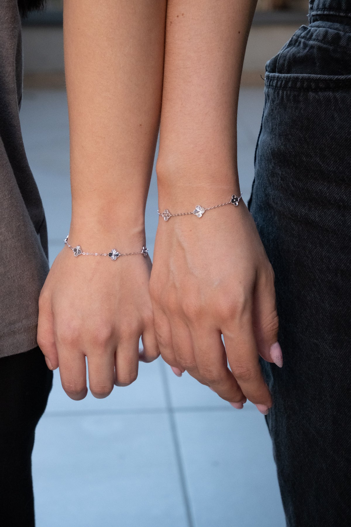 Pulsera Mini Clover 7mm - Parejas