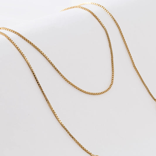 Cadena Veneciana 1.1mm 45cms