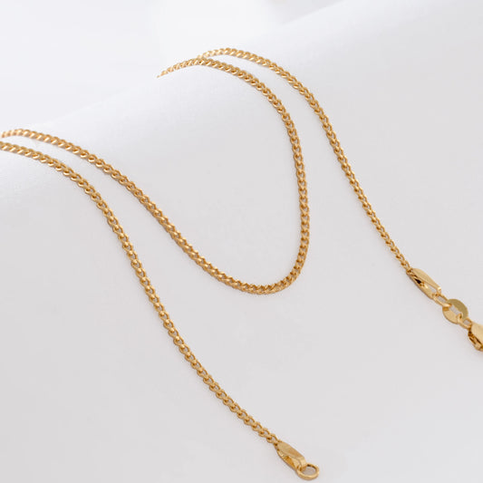 Cadena Cubana 1.8mm 45cms