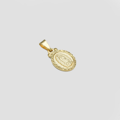Dije Virgen de Guadalupe B. Diamantado 2cms