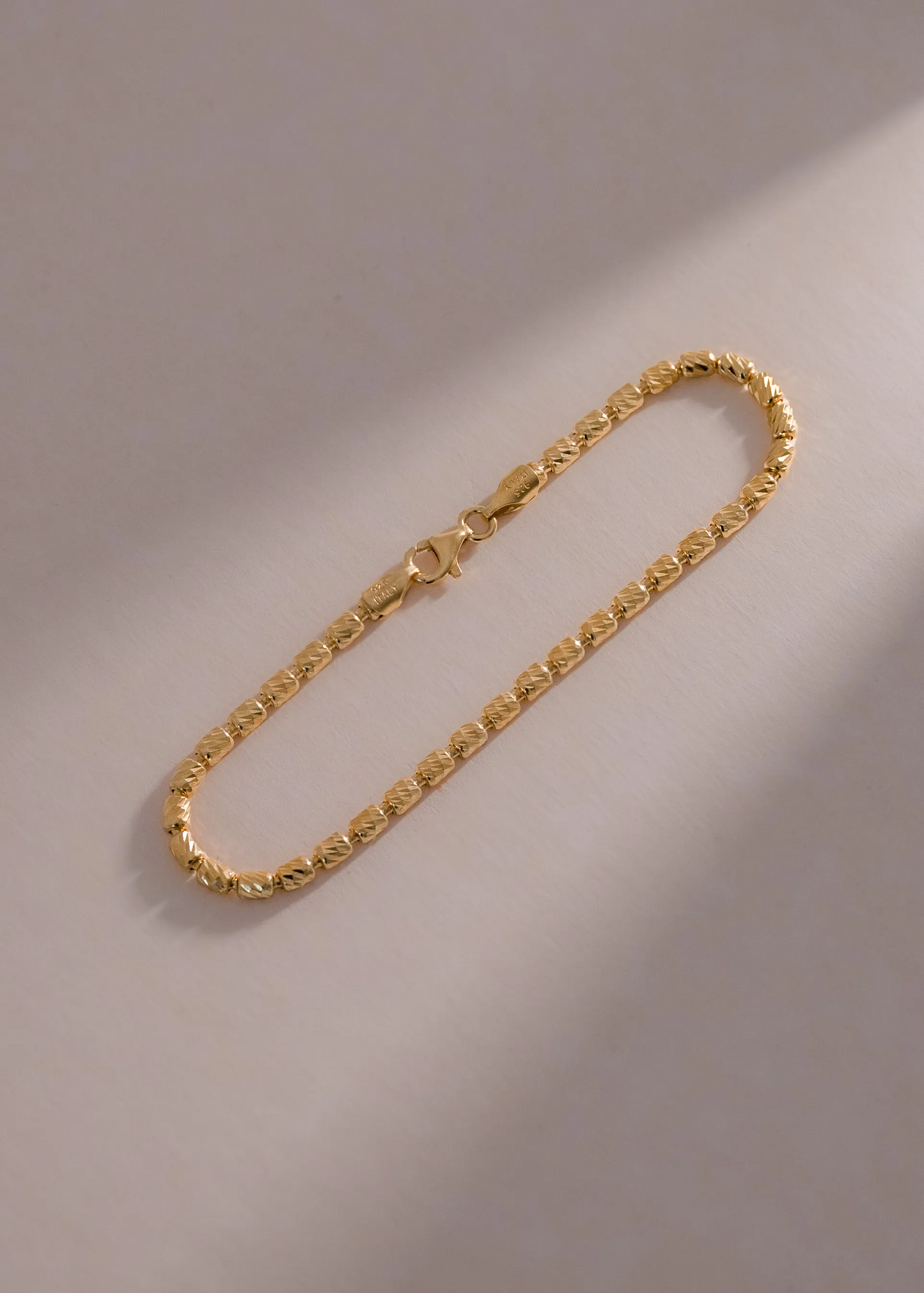 Pulsera Barril italy 3mm 19.5cms (Hombre)