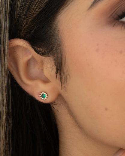 Arete Green Fleur 6mm