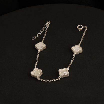 Pulsera Clover Nacar 4H 10mm 17cms + Extensor