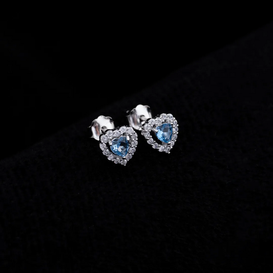 Arete Heart 6mm Azul