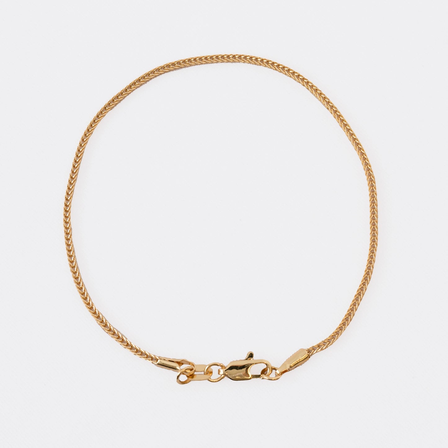 Pulsera Franco Cuadrada 20cms