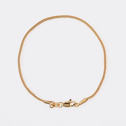 Pulsera Franco Cuadrada 20cms