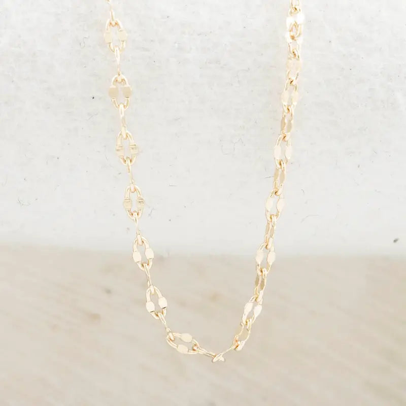 Cadena Tejido Crispeta 1.5mm - 45cm