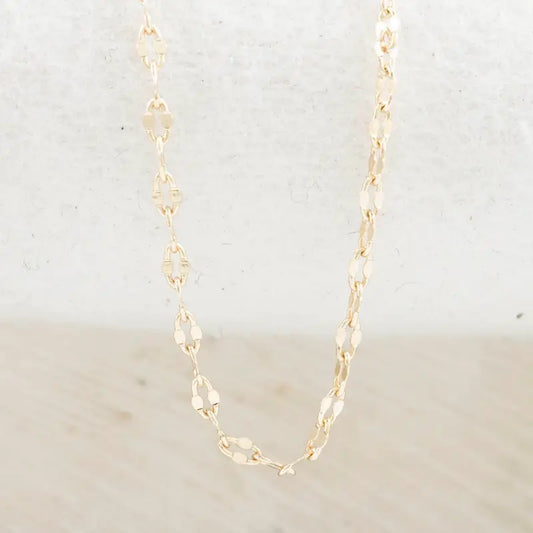 Cadena Tejido Crispeta 1.5mm - 45cm
