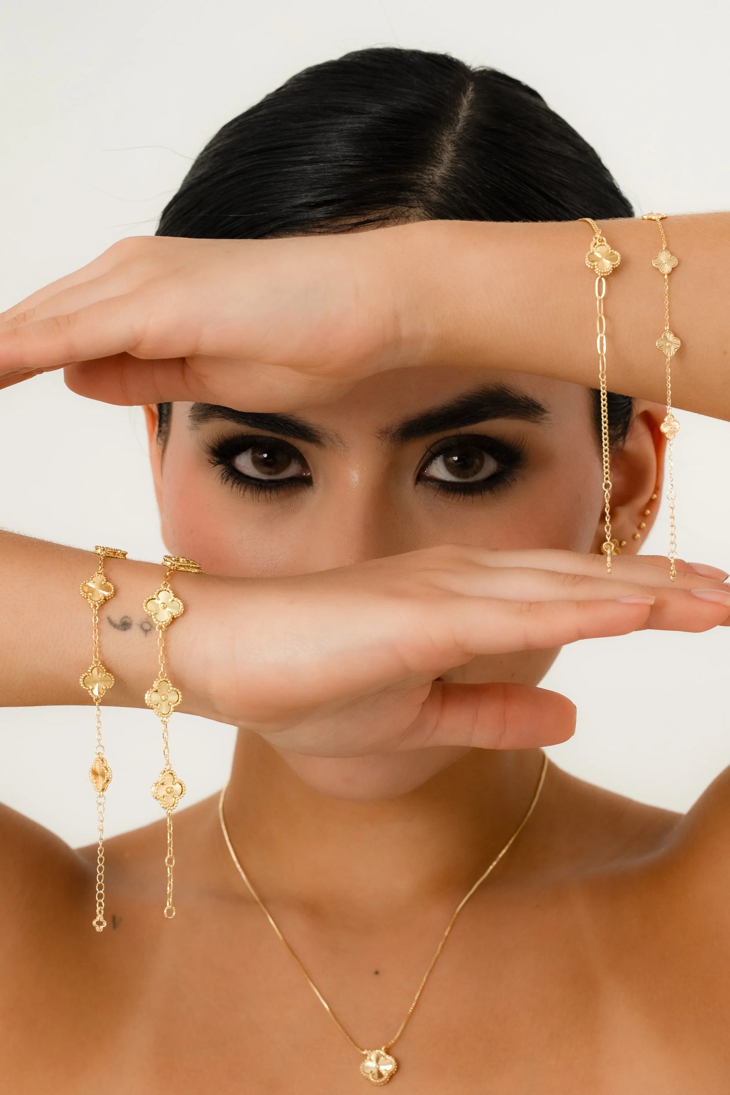 Pulsera Mini Clover 0.7mm 15cms + Extensor