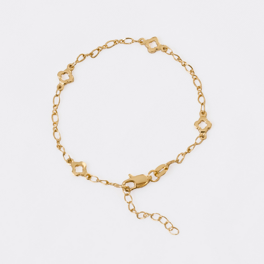 Pulsera Clover Silueta + Extensor