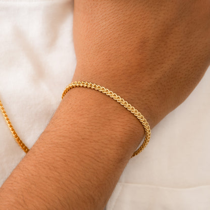 Pulsera Franco 18cms