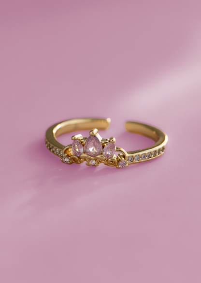 Anillo Pink Real Ajustable + Empaque