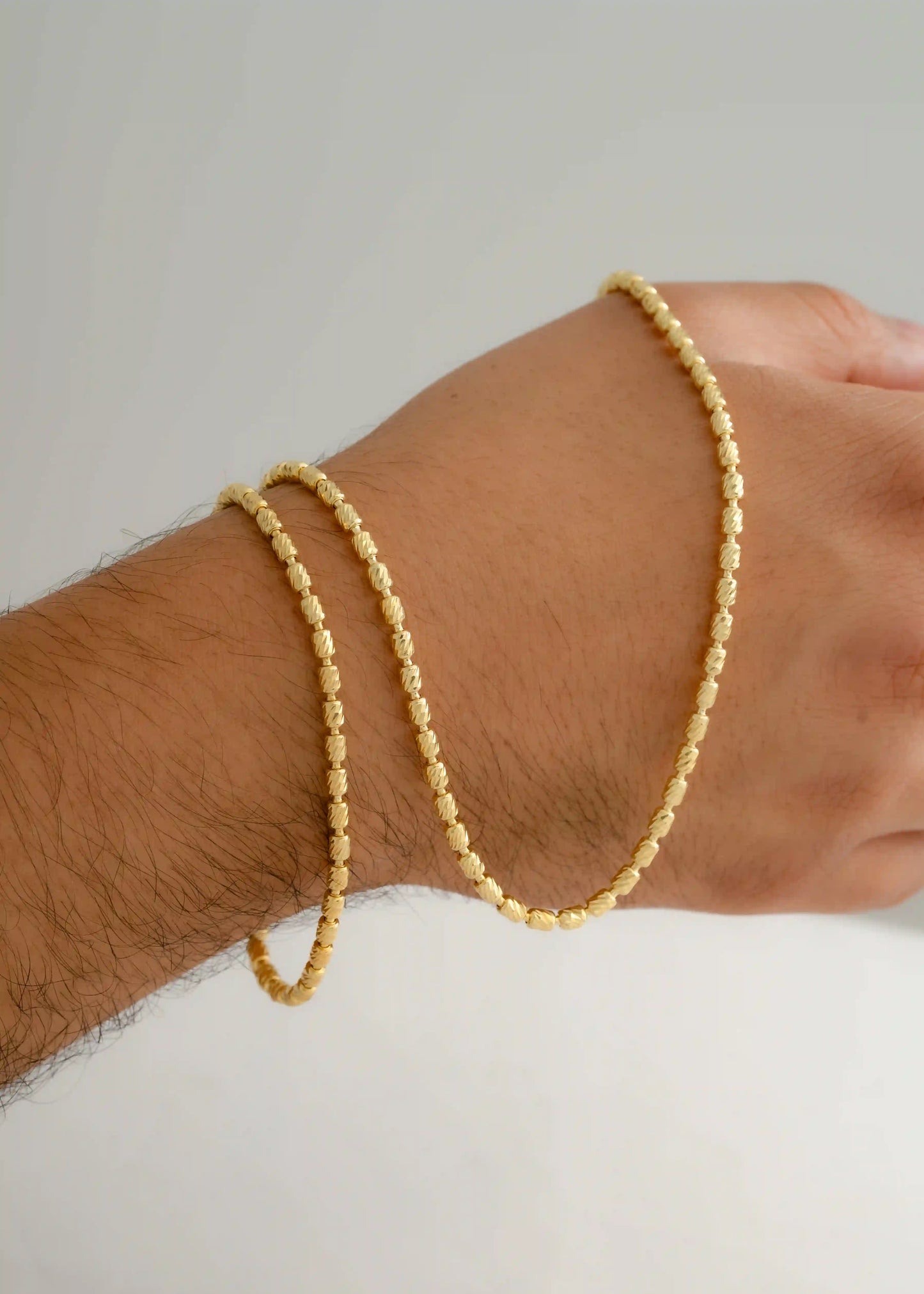 Pulsera Barril italy 3mm 19.5cms (Hombre)