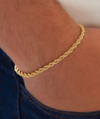 Pulsera Lazo 3mm 19cms