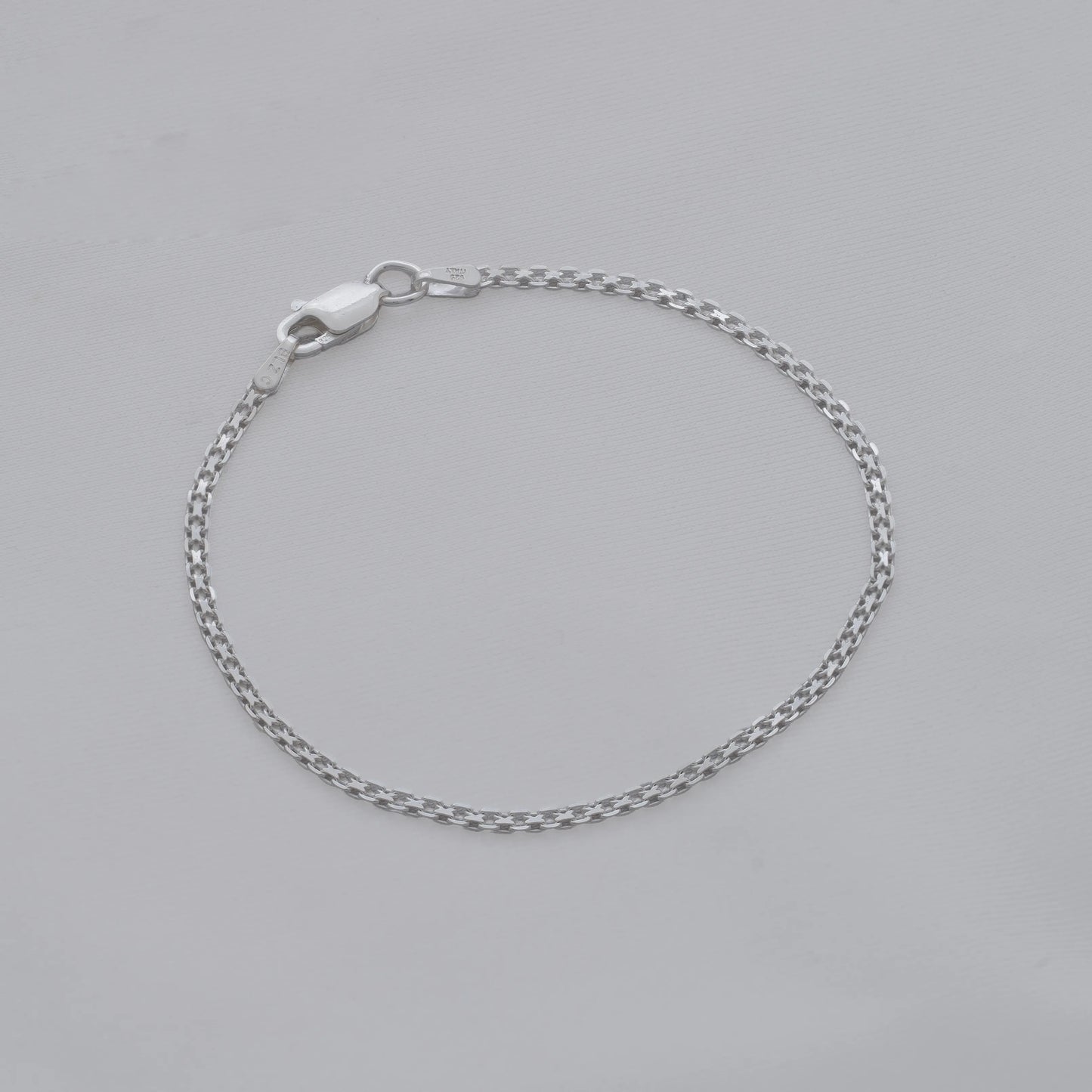 Pulsera China 2mm 19.5cms (Hombre)