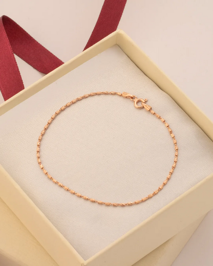 Pulsera Tube Gold IT 19.5cms
