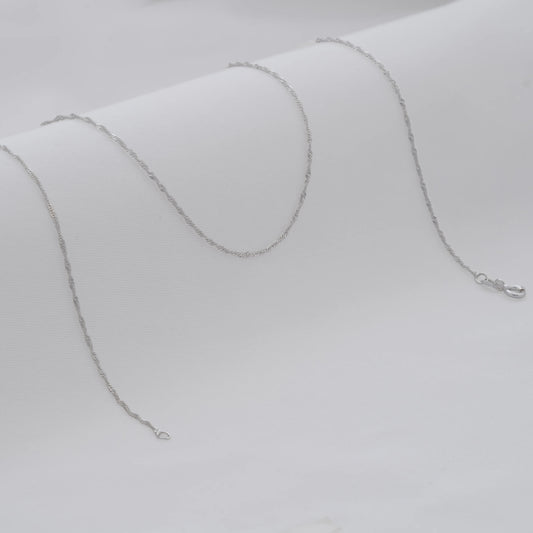 Cadena Singapur 1,7mm 45cm