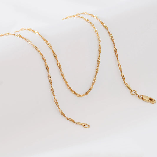 Cadena Singapur Punteras 45cms 1.5mm