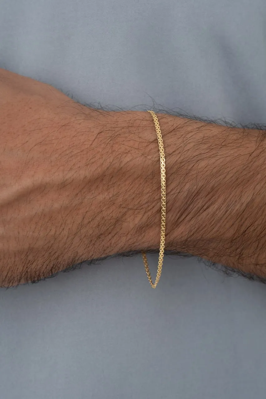 Pulsera China IT 2mm 19.5cms (Hombre)