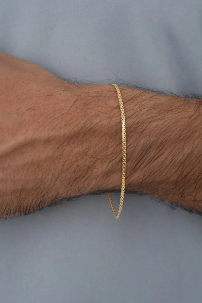 Pulsera China IT 2mm 19.5cms (Hombre)
