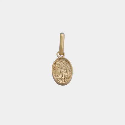 Dije Virgen de Fatima 12.6mm